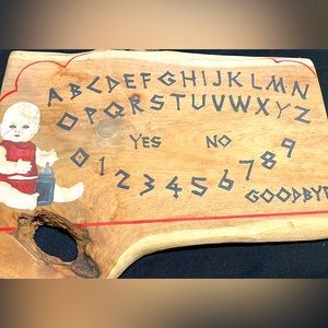 Handmade Ouija Signed by artist